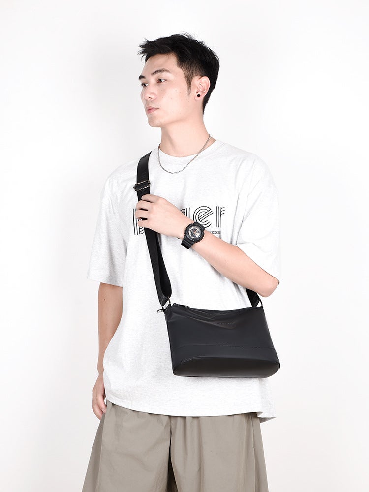 New Men'S Shoulder Crossbody Bag Large Capacity Simple Versatile High-End Sense Attendance Men'S Multifunctional Men'S Bag - Image 3