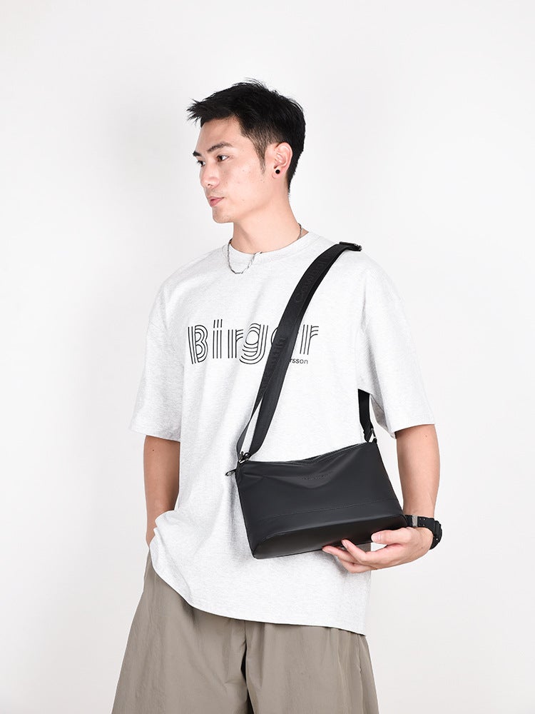 New Men'S Shoulder Crossbody Bag Large Capacity Simple Versatile High-End Sense Attendance Men'S Multifunctional Men'S Bag - Image 2