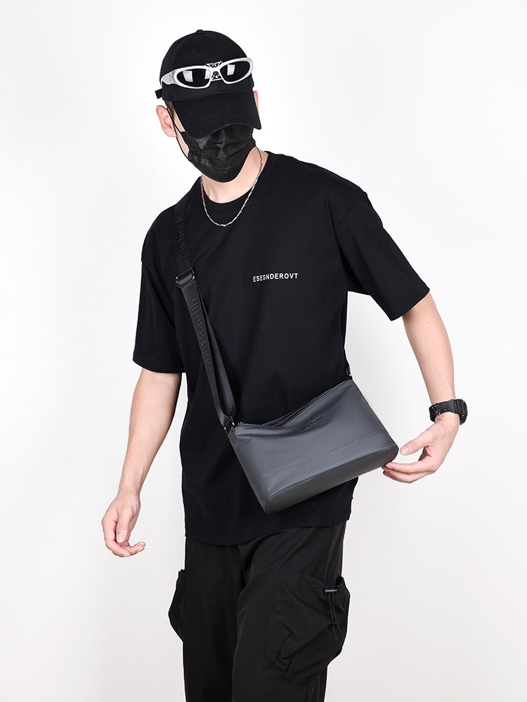 New Men'S Shoulder Crossbody Bag Large Capacity Simple Versatile High-End Sense Attendance Men'S Multifunctional Men'S Bag - Image 4