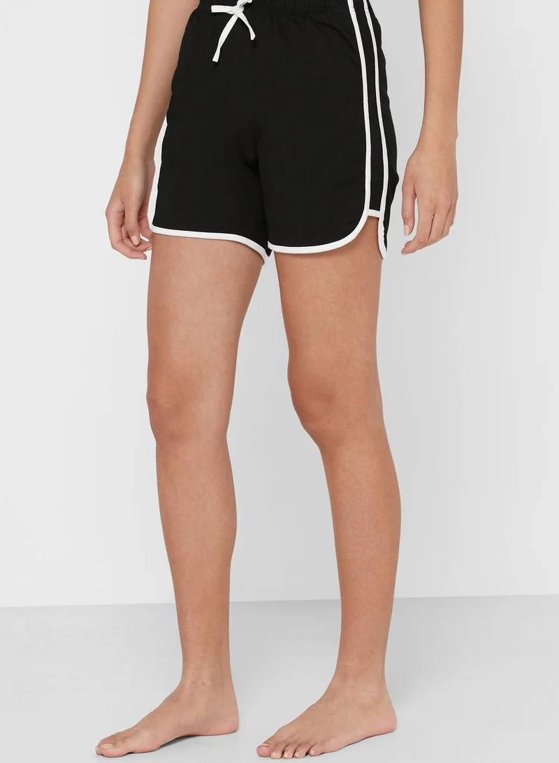 Ginger Slogan Top Pyjama Set
