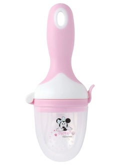 Disney baby Minnie Mouse Baby Pacifier Silicone Fresh Fruit Infant Teether With Handle  - Image 1