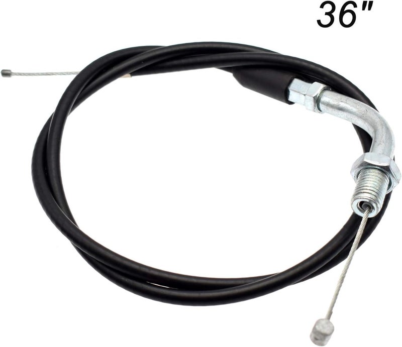 Riyitauto Twist Throttle and 36" Cable Handle Grip Kill Switch Set for 7/8" 22mm Handlebar 49cc 66cc 80cc Engine Motorized Bicycle Push Bike - Image 3