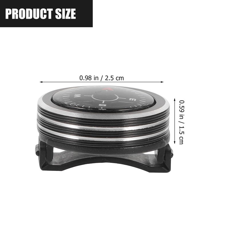 Portable Metal Camping Compass With Detachable Pointer For Hiking Survival - Image 3