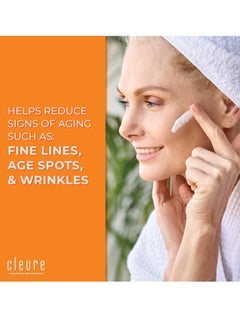 Cleure Cleure Hyaluronic Acid & Shea Butter Anti-Aging Night Cream for Sensitive Skin, Gluten, Salicylate, Paraben & Fragrance Free (2 oz, Pack of 1)  - Image 2