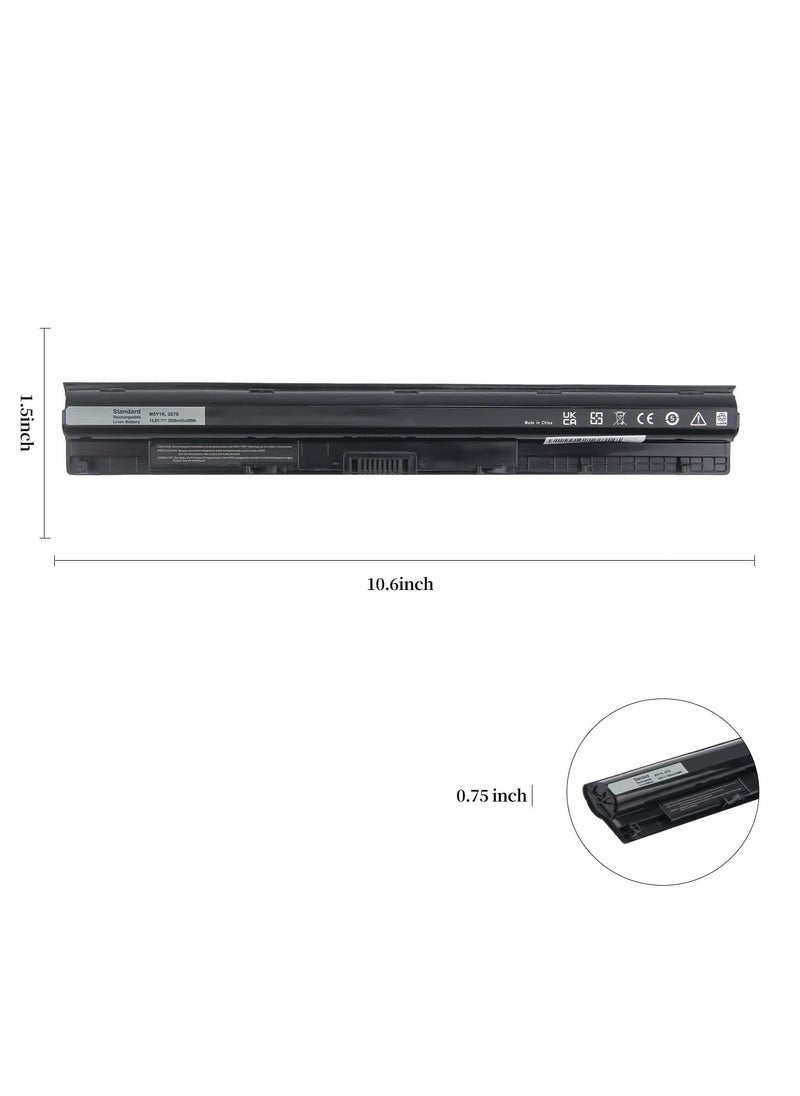 Generic M5Y1K Laptop Battery for Dell Inspiron 14 15 3451 3452 3458 3551 3552 3558 3462 3465 5451 5452 5455 5458 5459 5551 55551 55552, Latitude 3 555555551 5552, 55552, Latitude 555552,  - Image 4