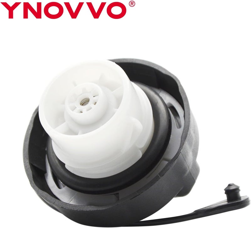 Ynovvo 52030377AB غطاء خزان الوقود البديل غطاء الوقود للسيارة بديل لغطاء خزان الوقود لـ 5278632AG 52030377AA جودة مطورة متعددة الاستخدام - Image 2