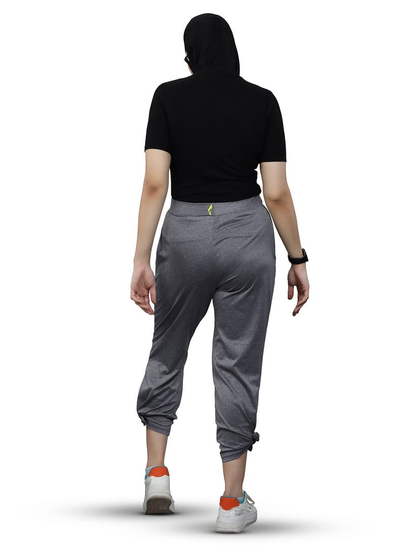 FLUSH Flush Women's Wide Leg Loose Sweatpants With Comfy Elastic, High-Waisted Palazzo Relaxed Yoga Pant With Pockets  - Image 4
