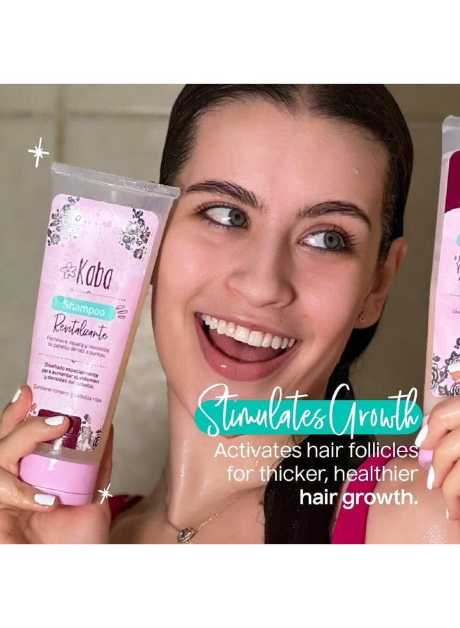 D'Luchi Kaba Revitalizing Shampoo With Red Onion & Rosemary For Thicker, Fuller, Stronger And Healthier Hair, Free Of Sulfates, Dyes And Parabens - 7.8 Oz - Image 5