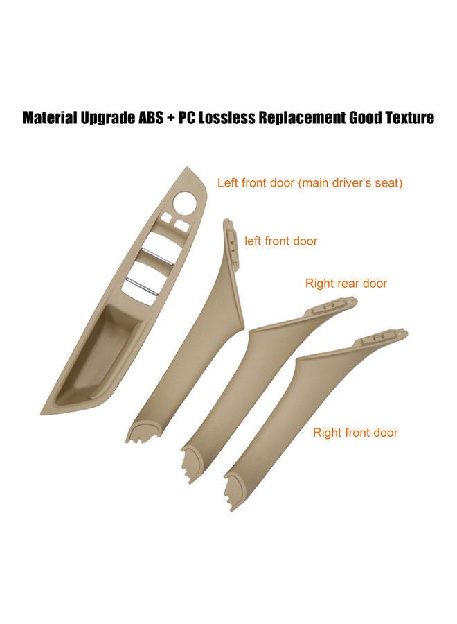 Loquat 4-Piece Car Interior Handles For BMW 5 Series F10/F11/F18 - Image 3