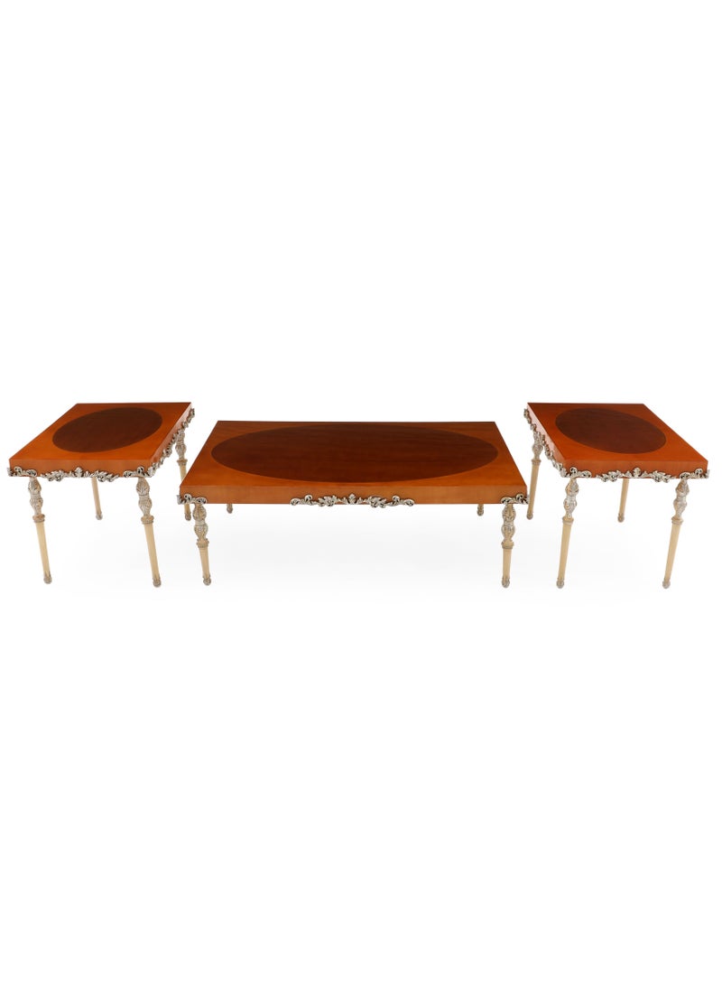 Gallery Chelsea Mahogany Coffee Table Set | The Gallery - Image 3