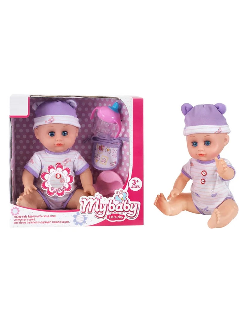 Cute Baby Doll with Outfit and Accessories - Image 1