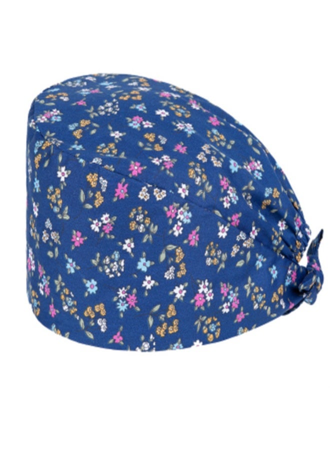 Cotton Printed Surgical Cap - Unisex for Nurses and Doctors