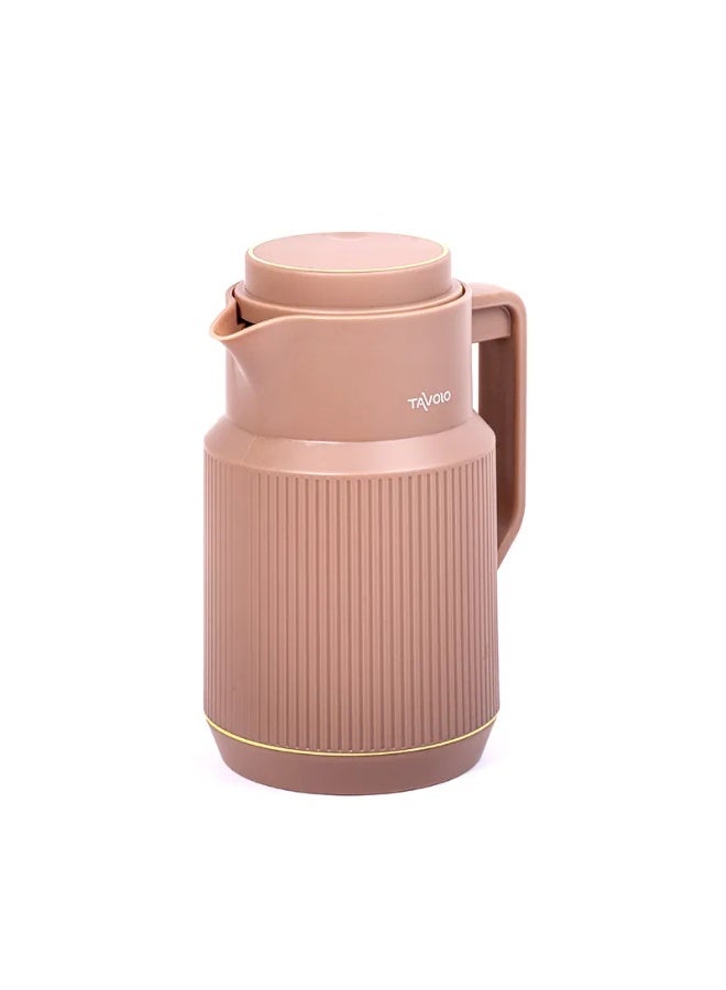 TAVOLO Brown thermos 1 liter - Image 1