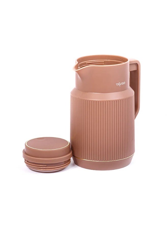 TAVOLO Brown thermos 1 liter - Image 2