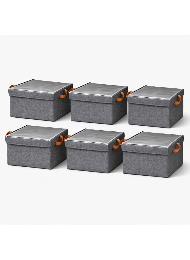 LAZER Collapsible Fabric Storage Cubes Organizer for Kids - Image 1