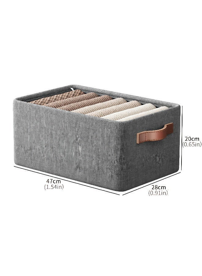 LAZER Collapsible Fabric Storage Cubes Organizer for Kids - Image 2