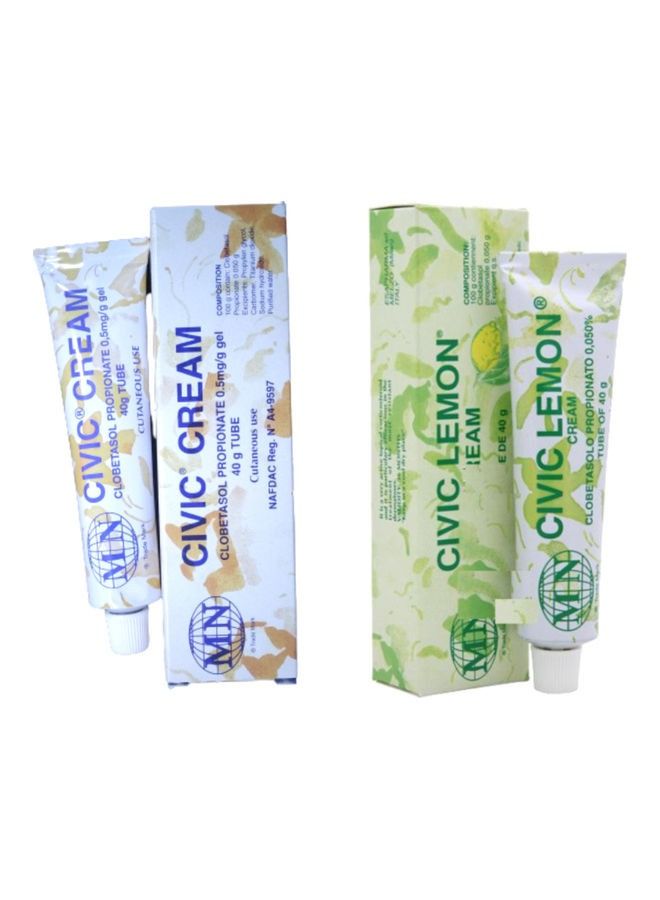ESAPHARMA Set of 2 skin whitening creams - 80g (2x40g)  - Image 1