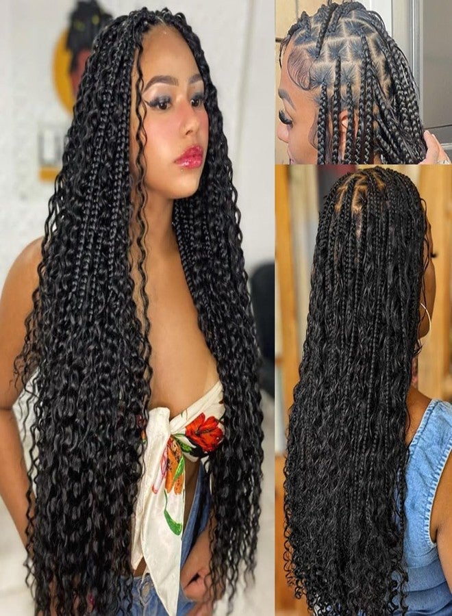 QTHAIR 18A Deep Wave Bulk Human Hair For Braiding No Weft (22"#1B(Natural Black)) 100% Unprocessed Brazilian Deep Wave Human Hair Virgin Hair Extensions Two Bundles Micro Braiding - Image 2