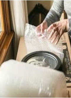 KNP KNP Air Bubble Wrap (10 meters) is a premium-quality protective wrap designed to safeguard your items during transportation, shipping, or storage.  - Image 2
