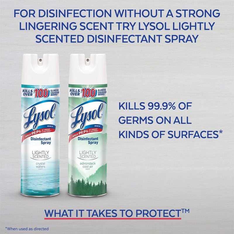Lysol Disinfectant Spray, Sanitizing and Antibacterial Spray, For Disinfecting and Deodorizing, Lemon Breeze, 12.5oz - Image 5
