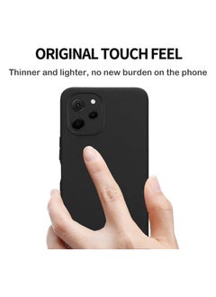 Generic For Huawei Nova Y61 Silicone Back Color Cover,Camera Protection From Shocks From TPU Compatible For Huawei Nova Y61 (6.52'') (Black)  - Image 4