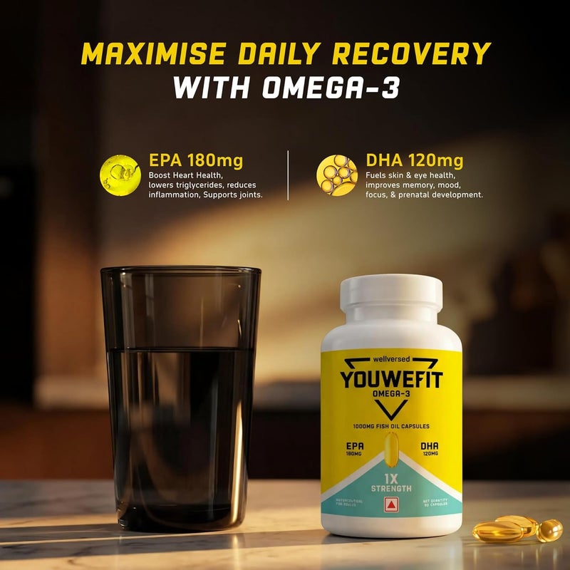 Wellversed YouWeFit Omega Single Strength (60 caps) - Image 2