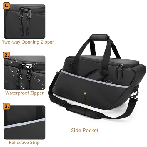 HODRANT Leakproof Motorcycle Saddlebag Cooler Bag, Insulated Saddle Bag Insert Cooler Compatible with Harley Davidson 1993-2022 Touring Hard Saddlebag, Waterproof Motorcycle Beverage Cooler Bag, 1 Bag - Image 5