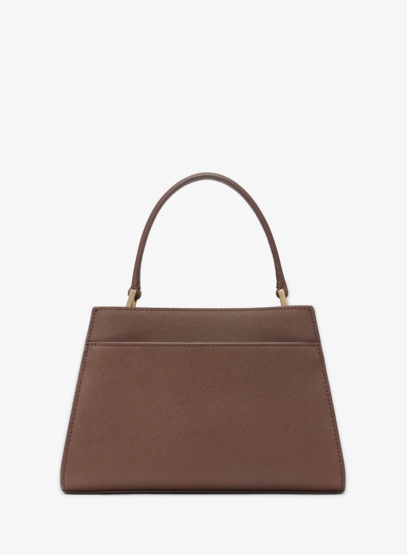 DKNY Brown Foster Small Satchel for Women | Best Price UAE