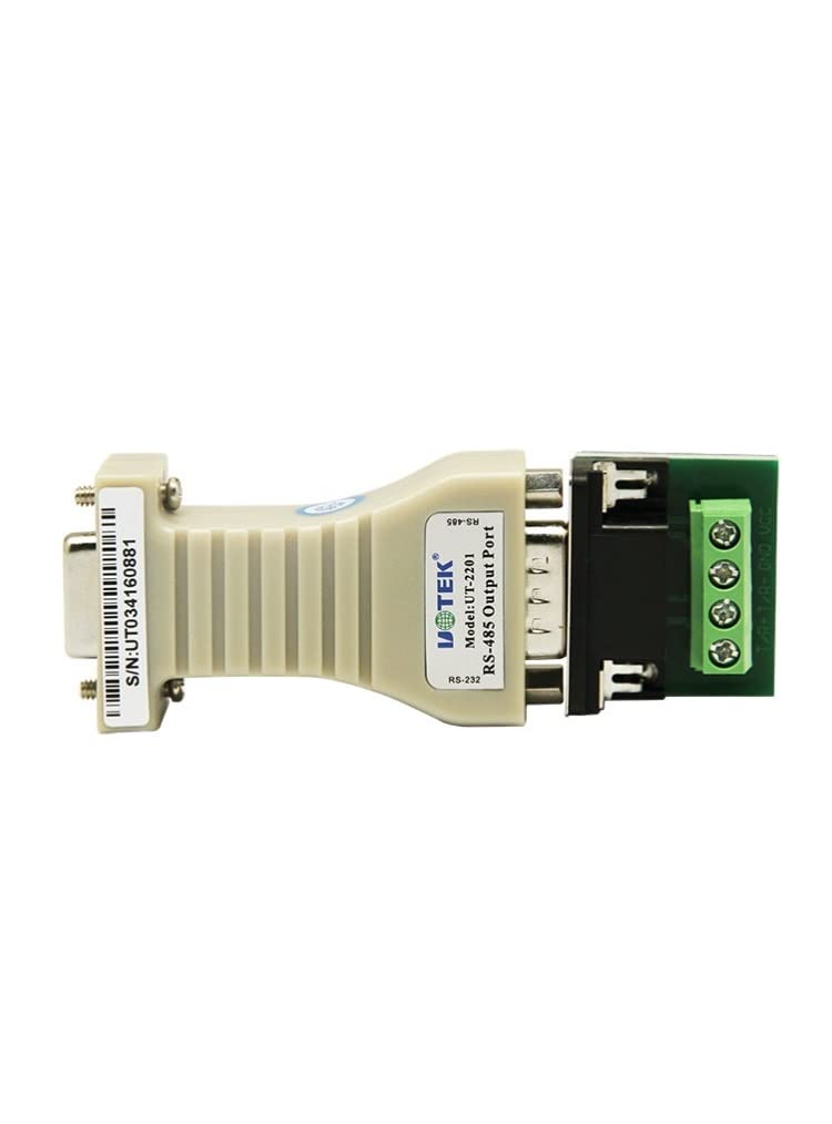 UOTEK يوتيك UT-2201 محول طاقة من المنفذ، RS-232 إلى RS-485/422، بحجم صغير - Image 2