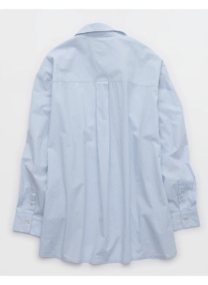 آري من امريكان ايجل Aerie Good Day Button Down Shirt