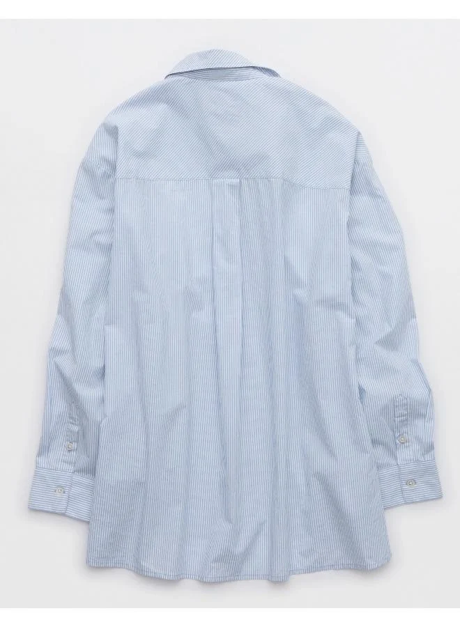آري من امريكان ايجل Aerie Good Day Button Down Shirt