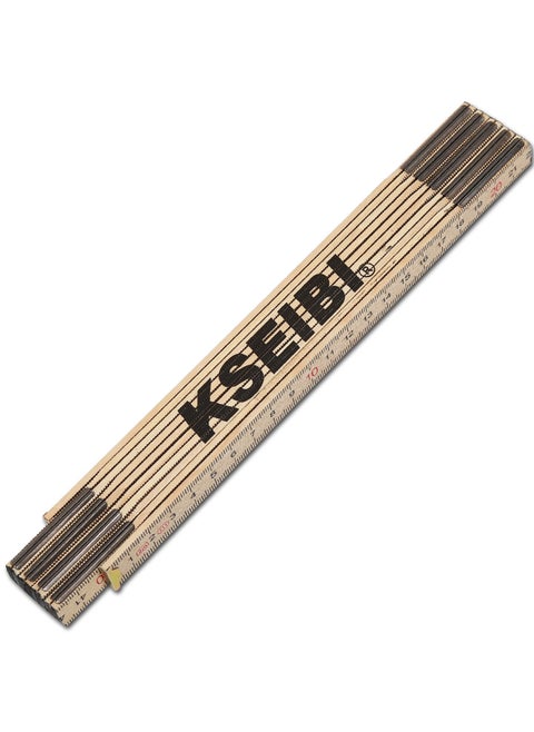 Wooden Folding Ruler, "2.0M, Wood, Foldable Ruler, Measurement tool, Portable, for Carpenters and for Carpentry and Woodworking, Construction and Building Trades and Surveying and Land Measurement.