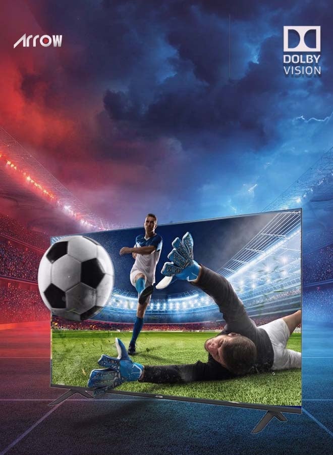 ARROW 55 Inch 4K UHD QLED Smart WebOS TV – Ultra HD Display, Built-in WiFi, Smart Apps, Dolby Audio, Slim Design – RO-55LPWQ - Image 3
