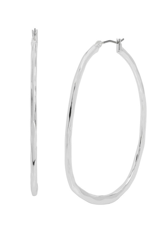 Robert Lee Morris Womens Sculpted Hoop Earrings - Image 1