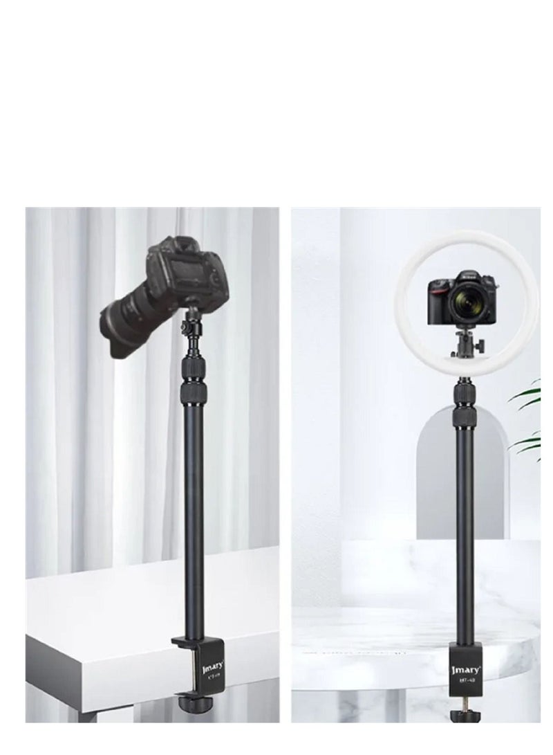 JMARY MT-49 Tabletop Light Stand Clip with 1 / 4-inch Screw for Cameras LED Video Light and Ring Light - Image 4