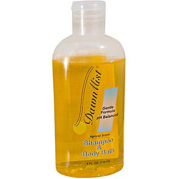 LOT 6 Dawn Mist Travel Size 4oz Shampoo Body Bath Apricot