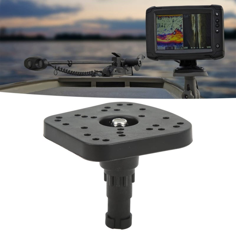 Universal Fishfinder Mount ABS Metal Adjustable Rotation Quick Release Base Stable - Image 3