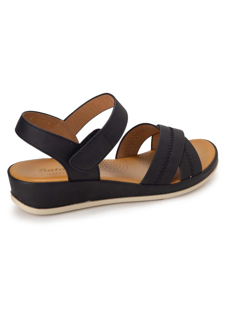Bata Comfit Casual Wedge Sandals  - Image 3