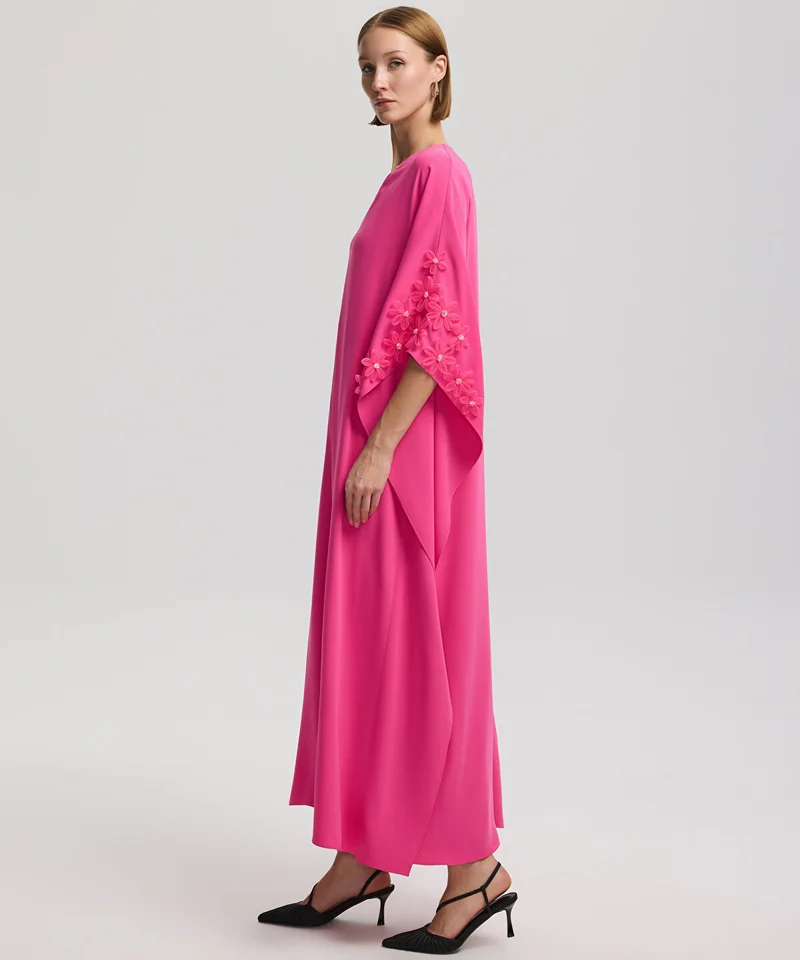 ابيكول Embroidered Maxi Dress