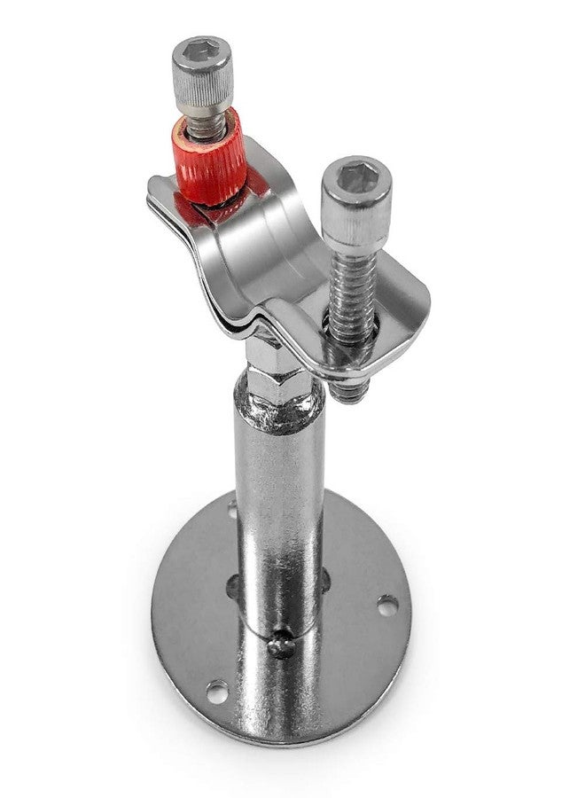 QWORK 2" Wall Mount Ceiling Mount Pipe Support, 1 Pack Adjustable Stainless Steel Bracket Clamp, Ideal for Pipe, Tube or Rod Fixing - Image 5