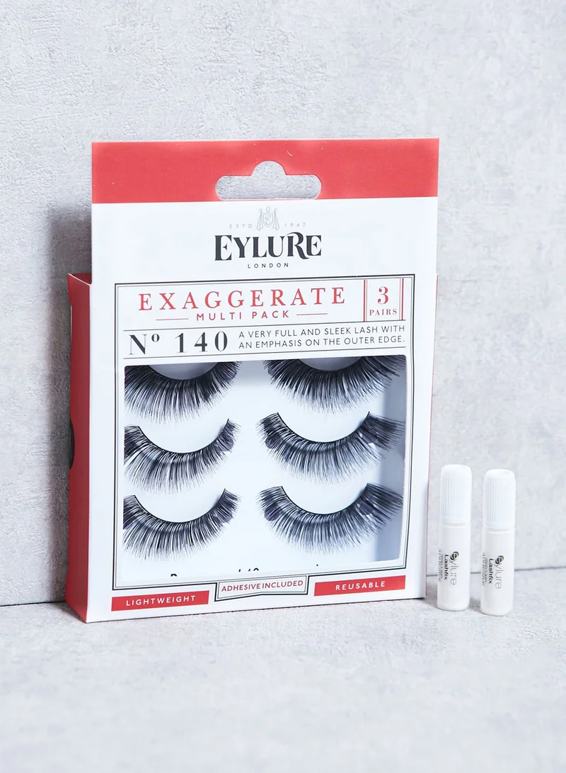 EYLURE Multipack Of Exaggerate False Lashes