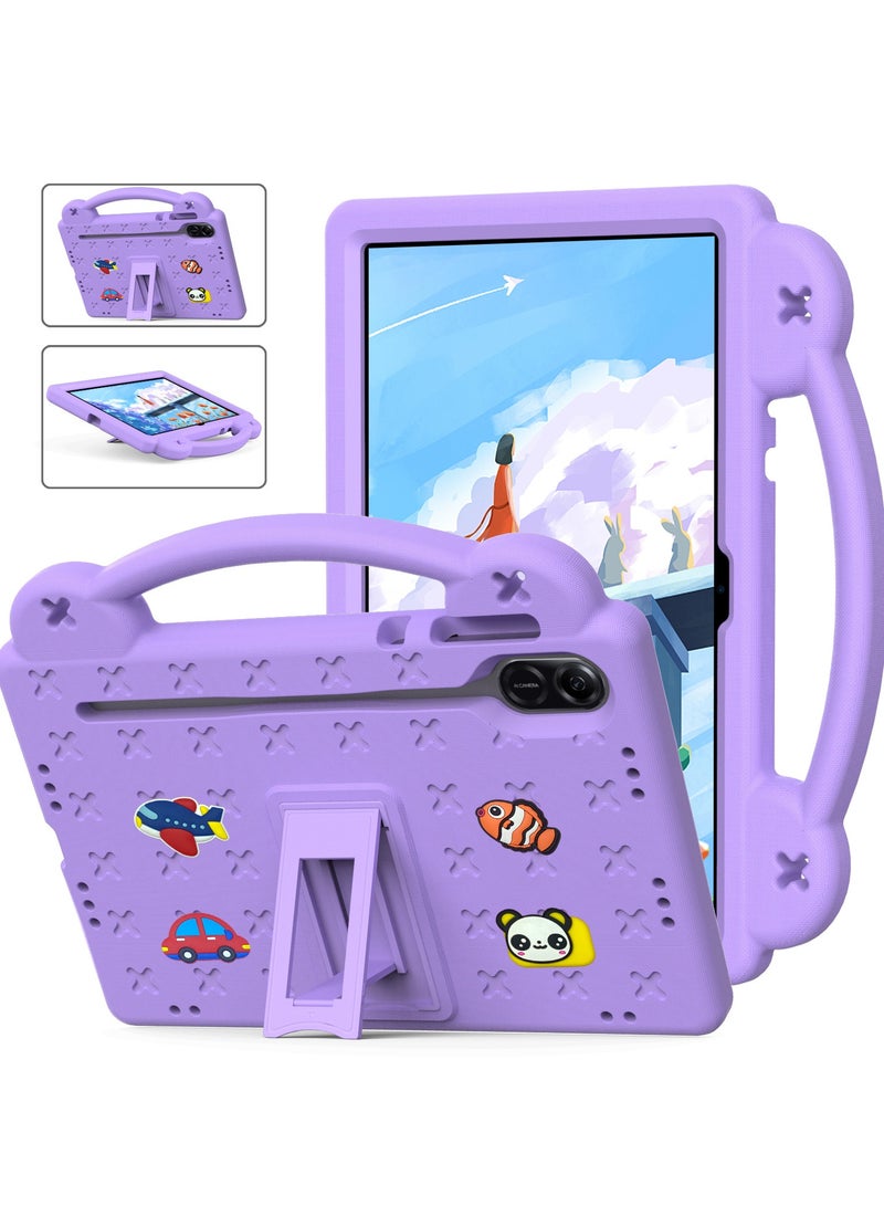 Kids Case Compatible with Honor Pad X8 Pro / X9 11.5 inch , Heavy Duty EVA Foam Shockproof Cover Kids Proof Tablet Case with Stand - Image 1