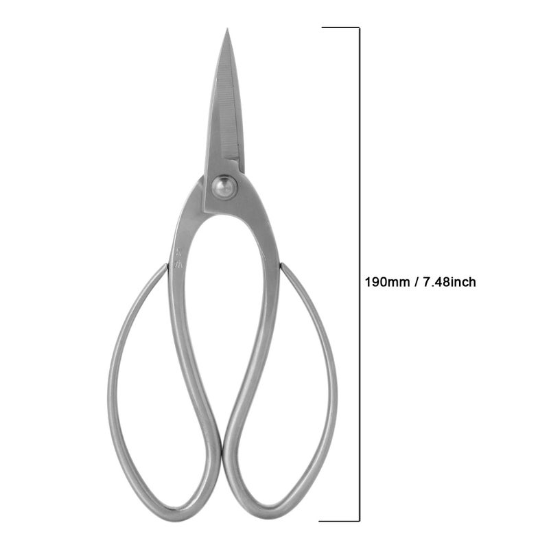 Precision Pruning Shears: High-Grade Stainless Steel Rust-Resistant Sharp Fine-Tip Blades - Ergonomic Soft Grip Handles Bonsai Scissors for Indoor Outdoor Garden Plant Trimming - Image 4