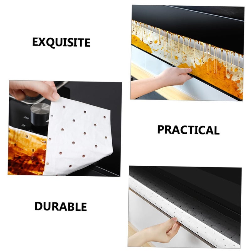 30PCS Grease Filter Paper For Range Hoods Easy Cut Space Saving Kitchen Accessory - Image 4