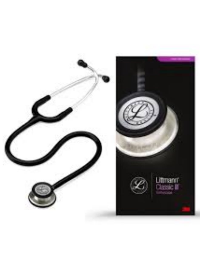 ثري ام سماعة طبية ليتمان كلاسيك 3 - 5620 - لون اسود - Image 1