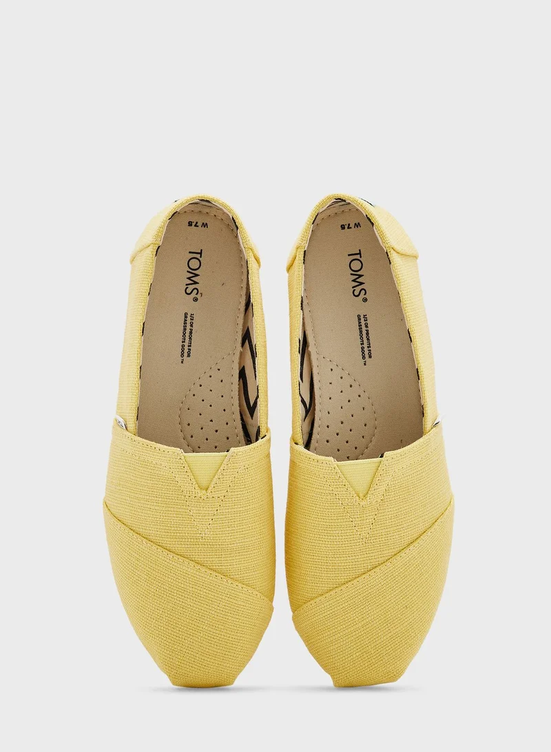 TOMS Alpargata Flats Slip Ons