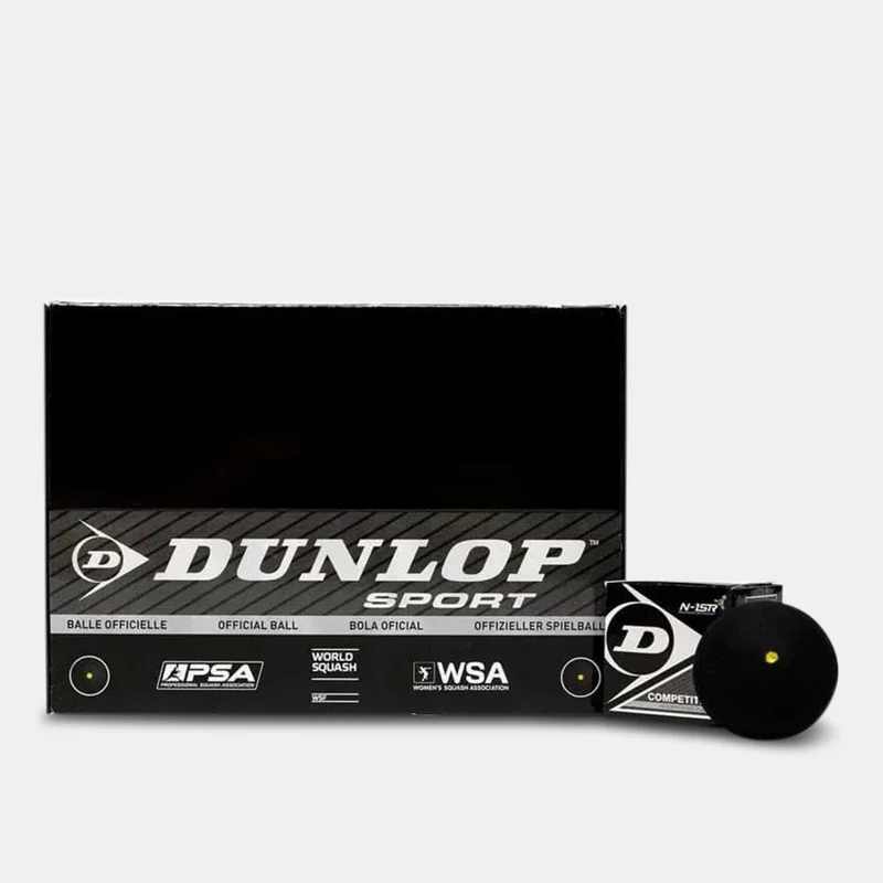 DUNLOP Rev Comp XT Single Dot Squash Ball