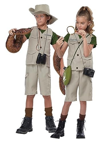 California Costumes Wild Life Expert/Archaeologist Child Costume, Tan, Large - Image 2