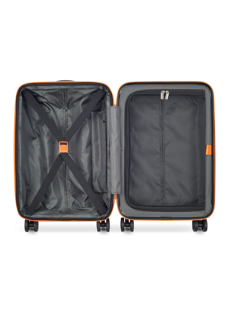 DELSEY Securitech By Delsey Patrol Expendable Double wheel cabin trolley luggage bag 55cm Blue - Image 3
