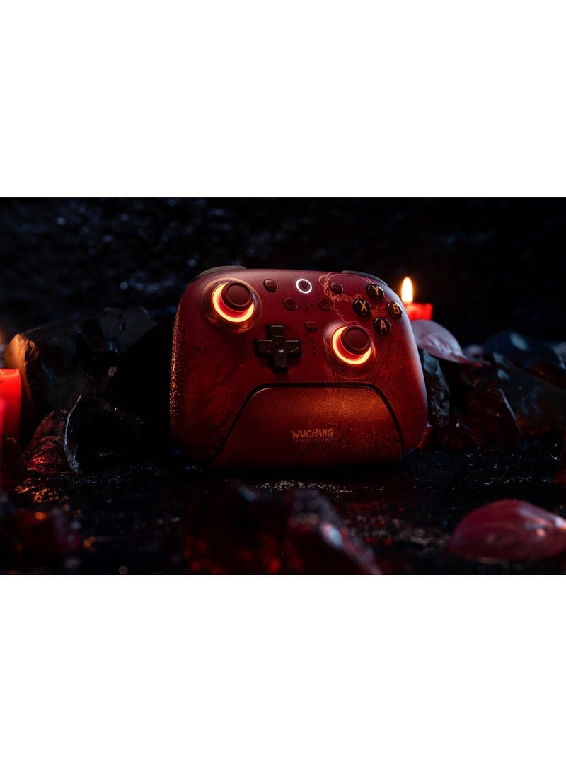 8Bitdo Wireless Controller for Windows & Android, Gaming Controller with TMR Joysticks, Switchable Hall Effect/Tactile Triggers, RGB Fire Ring, 8Speed Tech - Image 2